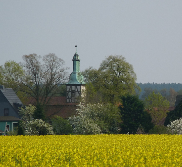 Kirche im Naturpark Fläming