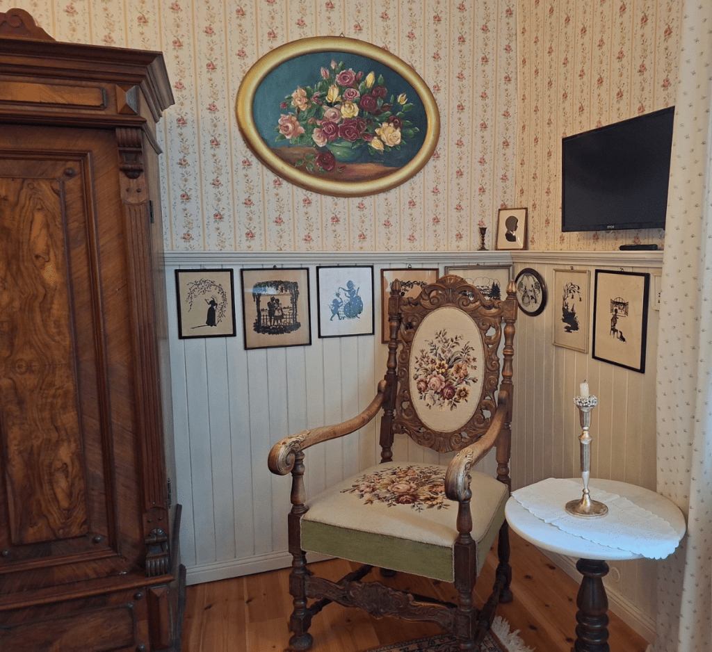 Doppelzimmer bei Dessau in der Waldpension Buchholzmühle