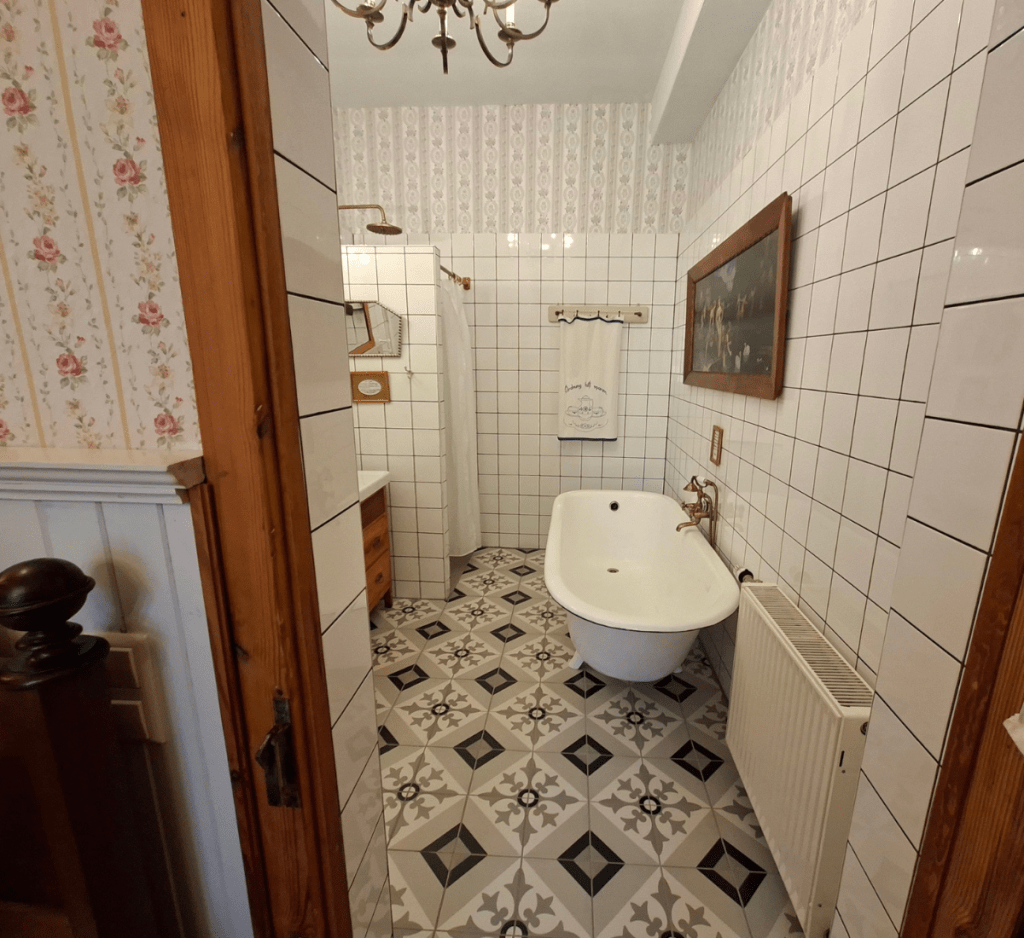 Doppelzimmer bei Dessau in der Waldpension Buchholzmühle