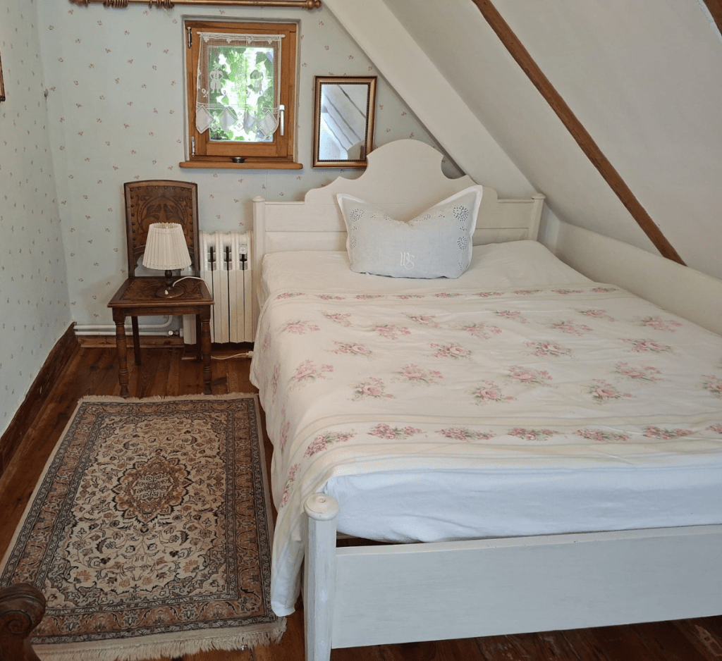 Zimmer 10 der Waldpension Buchholzmühle im Naturpark Fläming